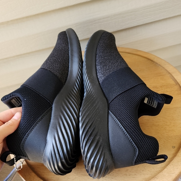 Skechers men's bounder inshore black sneakers - Picture 8 of 9